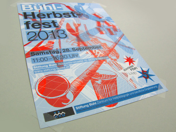 Plakat Herbstfest, Stiftung Buehl